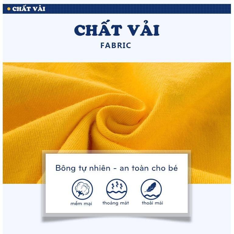 Áo thun cho bé trai họa tiết động vật ngộ nghĩnh chất 100% cotton