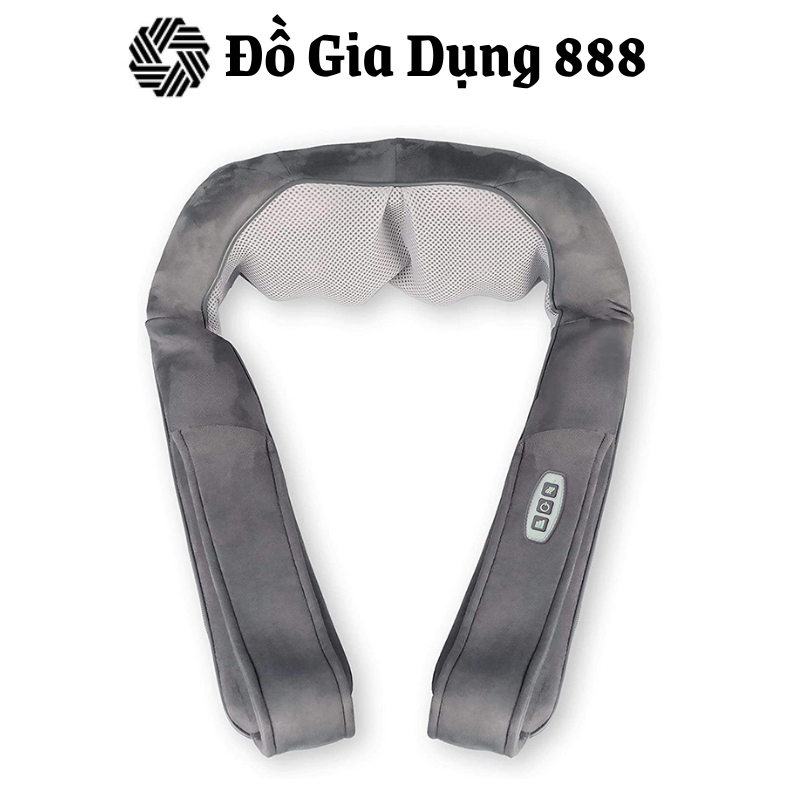 Đai Massage Cổ Medisana NM885 Shiatsu, Máy Mát Xa Giúp Giảm Đau Cổ, Vai Gáy, Dễ Vệ Sinh, Nhập Đức, BH 12 Tháng
