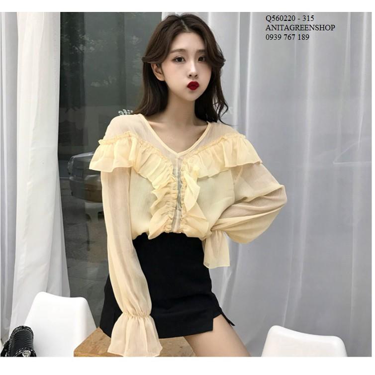 Q560220 ÁO KIỂU BÈO THIẾT KẾ