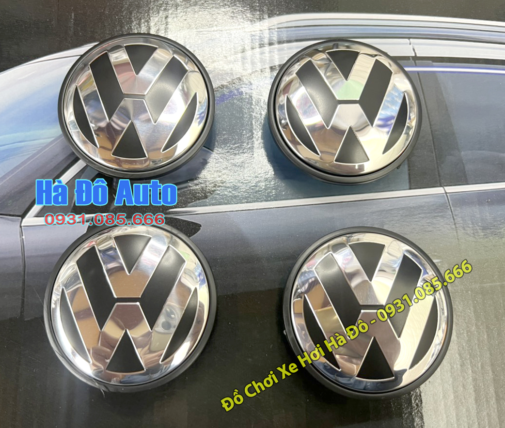 Logo Chụp Mâm Xe Volkswagen Kích Thước 65mm