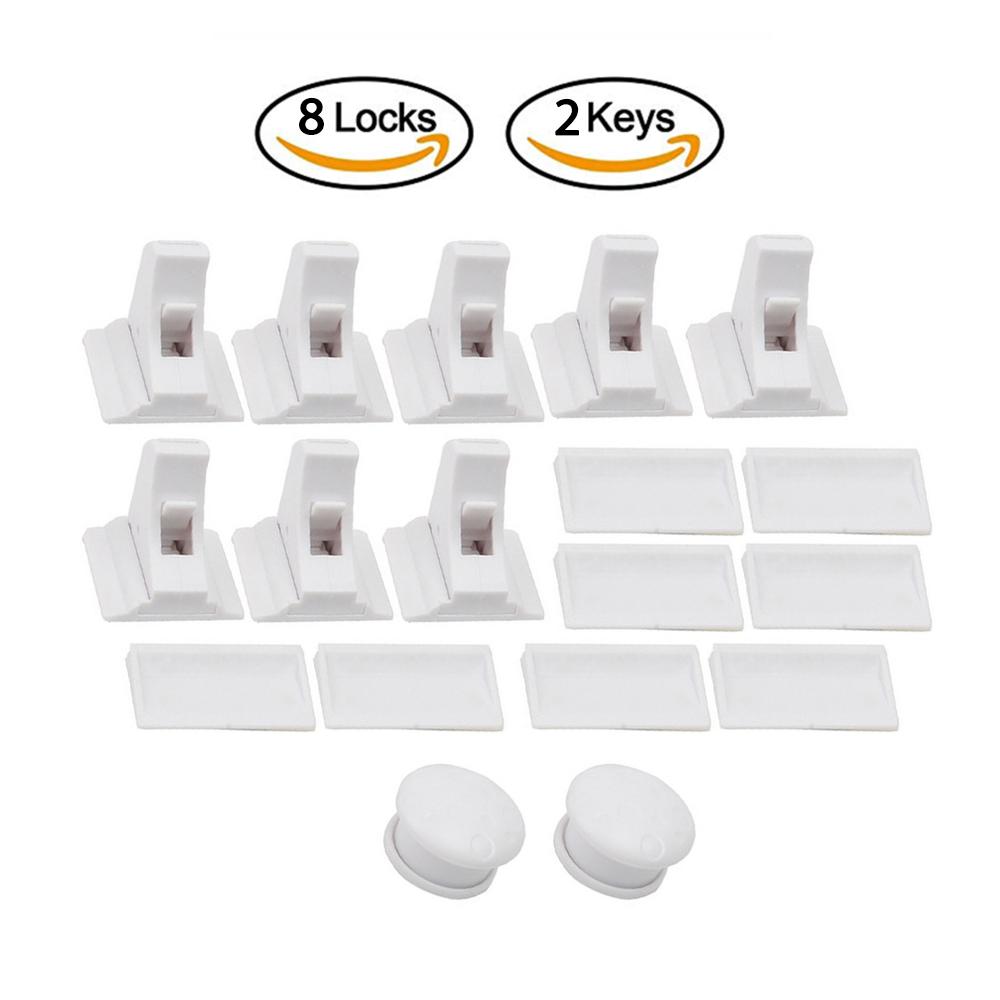 Từ Khóa Trẻ Em Trẻ Em Bảo Vệ An Toàn Cho Bé Ngăn Kéo Khóa Chốt Cửa Tủ Khóa Limiter Trẻ Em Ổ Khóa Bảo Vệ