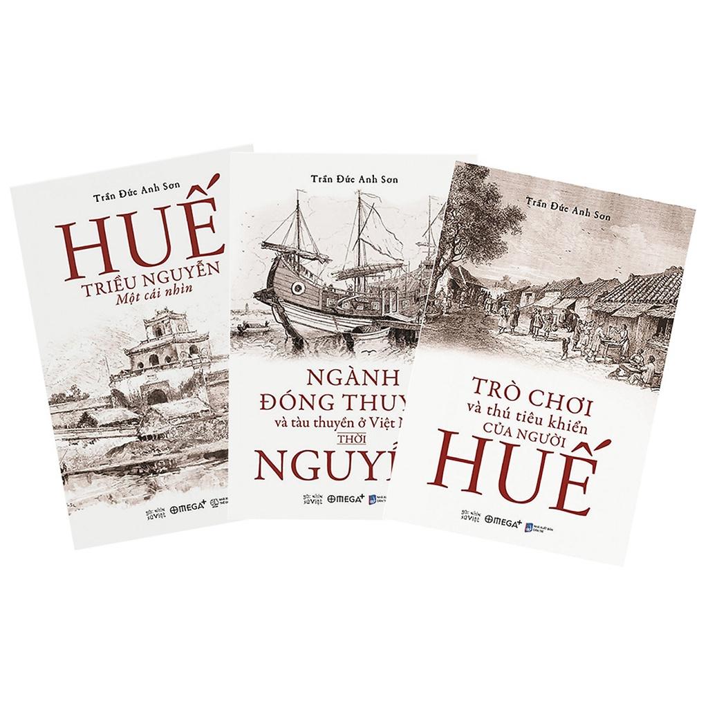 Sách Combo Huế - Triều Nguyễn - Một Cái Nhìn (3 Cuốn) - Alphabooks - BẢN QUYỀN