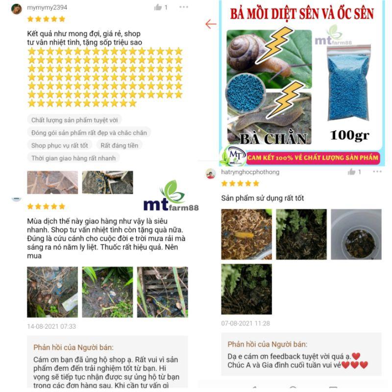 Thuốc Bả Mồi Diệt Ốc - Nhanh - Hiệu Quả - An Toàn Với Cá - - Diệt Ốc Sên, Con Sên, Con Bà Chằn