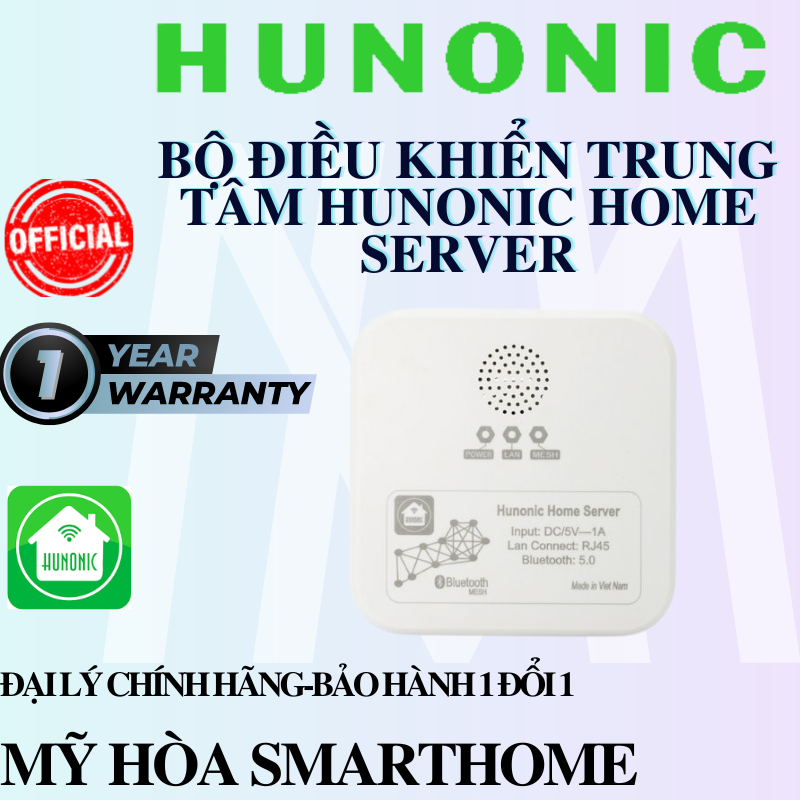 Bộ Điều Khiển Trung Tâm Hunonic Home Server