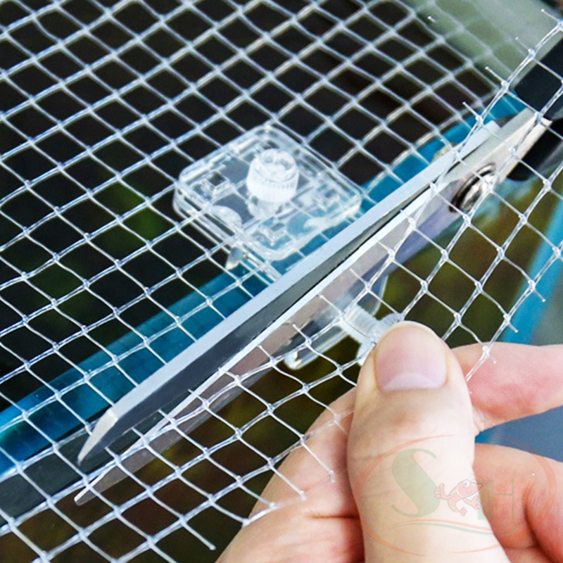 Kẹp mica giữ nắp kính lưới nhựa bể cá đỡ vĩ caro nắp bể cá tép thủy sinh