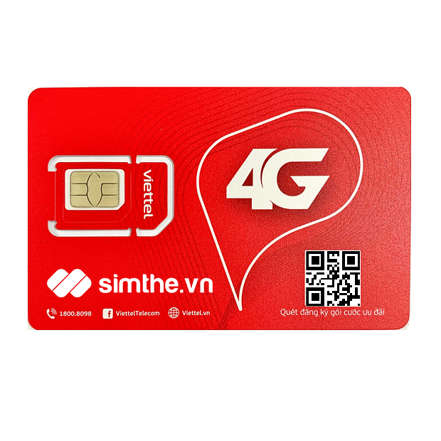 [FREE 30 NGÀY] Sim Viettel V160B - V180B - V200B Data 8GB/Ngày - 240GB/Tháng Tốc Độ Cao. Miễn Phí 100P Ngoại Mạng + 1 Tỷ Phút Nội Mạng. Dùng Toàn Quốc Không Khoá Zone. Được Bán Tại SimTheVN - Hàng Chính Hãng