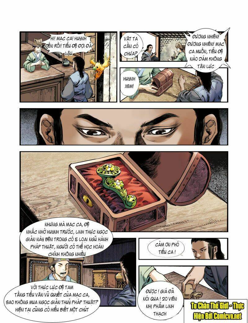 tu chân thế giới chapter 1 16
