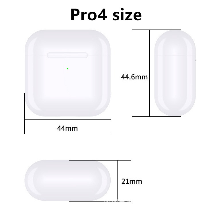 Tai nghe không dây inPods 4 Pro, kết nối bluetooth 5.0, chạm điều khiển, đàm thoại rảnh tay