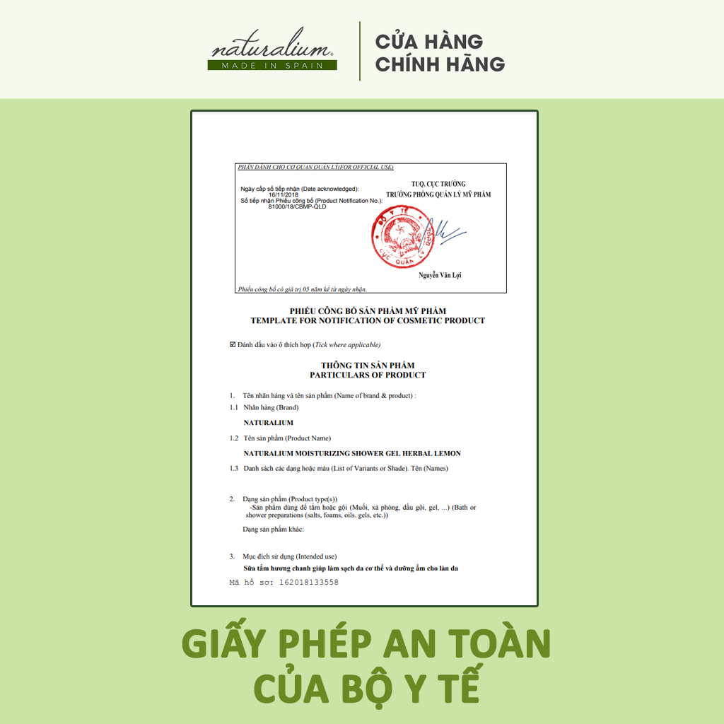 Sữa tắm dưỡng ẩm NATURALIUM hương chanh 500ml giúp làm sạch da, vi khuẩn, ngăn ngừa lão hoá và làm đều màu da