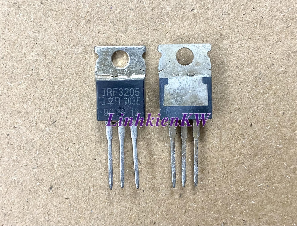 Mosfet Kênh N IRF3205 3205 PBF 55V 110A TO220 bóc máy lưng đồng