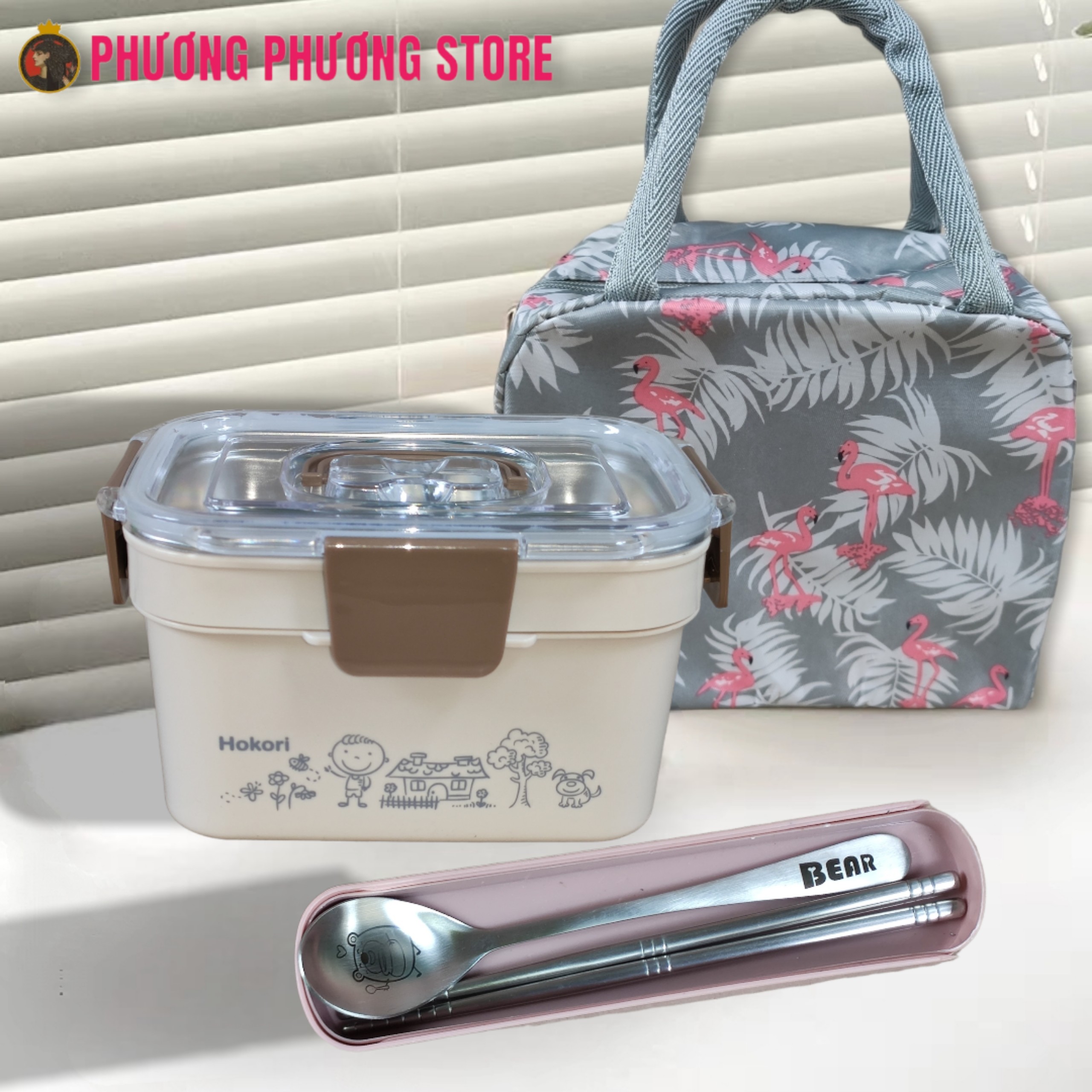 Cặp lồng inox 2.0L cao cấp / ca men 2 tầng 4 khay / đựng cơm thức ăn chia, thích hợp cho sinh viên nhân viên văn phòng xem kỹ mô tả