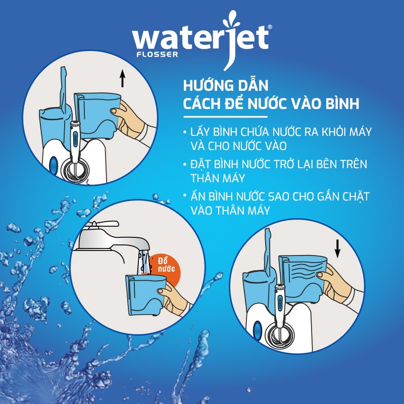 Máy tăm nước cho gia đình Waterjet Ultra