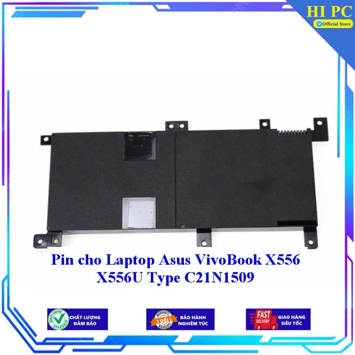 Pin cho Laptop Asus VivoBook X556 X556U Type C21N1509 - Hàng Nhập Khẩu