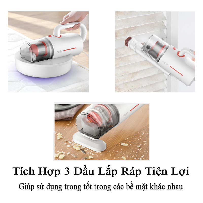 Máy Hút Bụi Giường Nệm, Sofa, Chăn Mền, Xe Hơi (không dây) - Hàng Chính Hãng