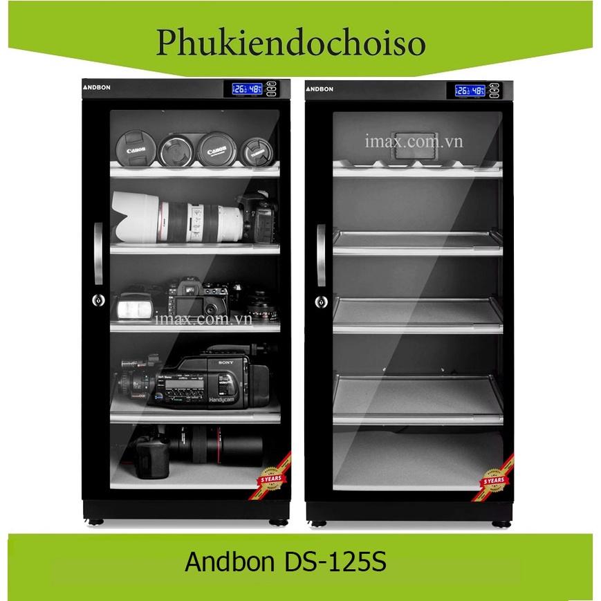 Tủ chống ẩm 125 lít Andbon DS-125S-(New model 2022), Hàng chính hãng