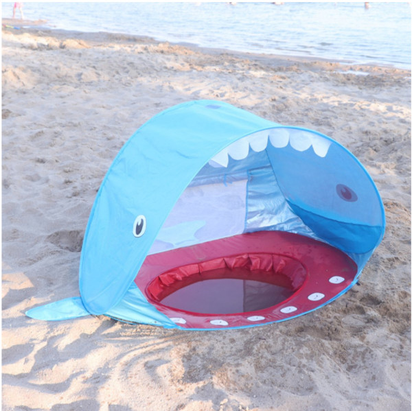 Lều Hố Cát Beach Shark chống bỏng da đi biến cho Bé