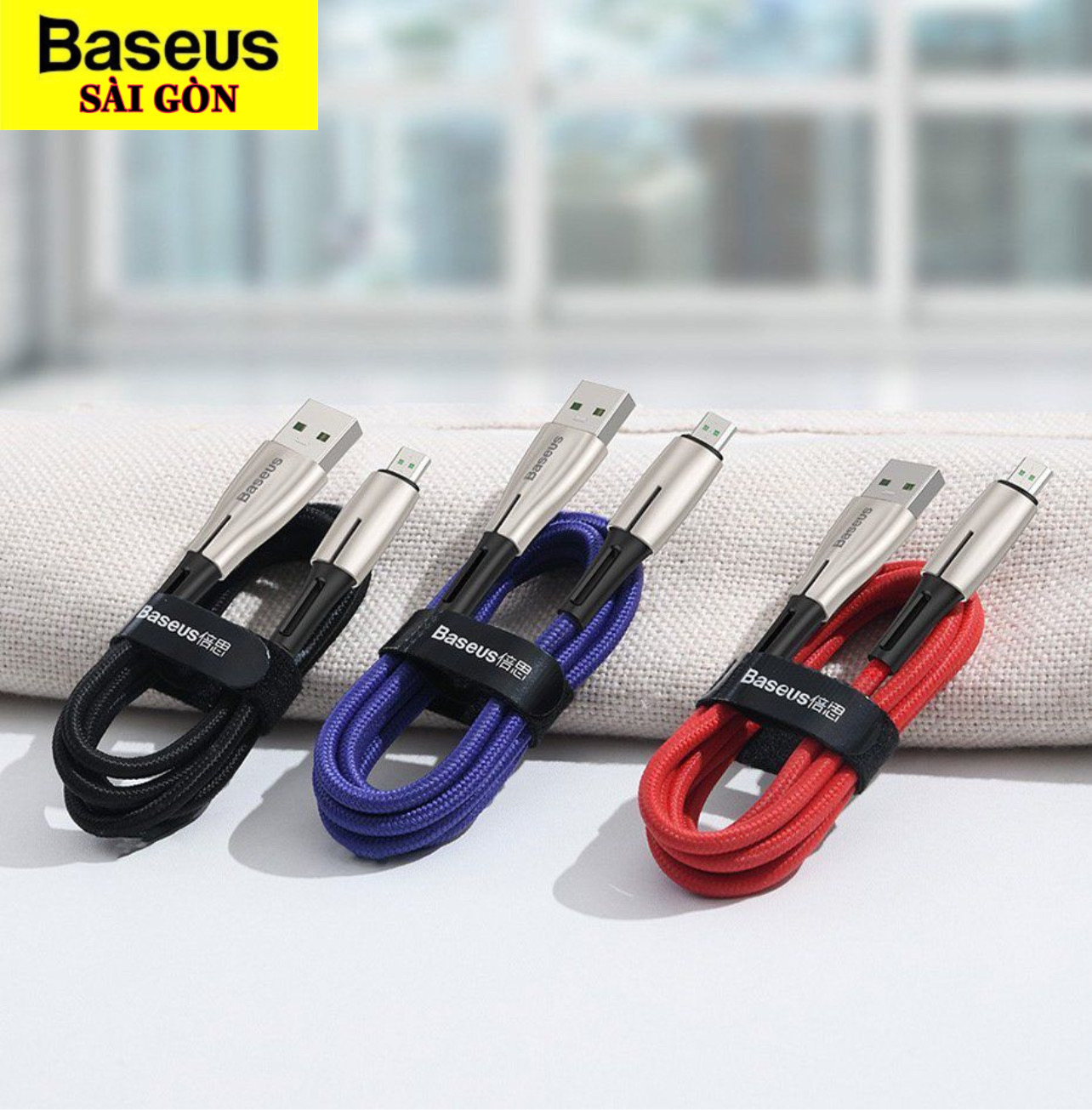 Cáp sạc Baseus Waterdrop 4A nhanh siêu bền USB to TYPE C- Hàng Chính Hãng
