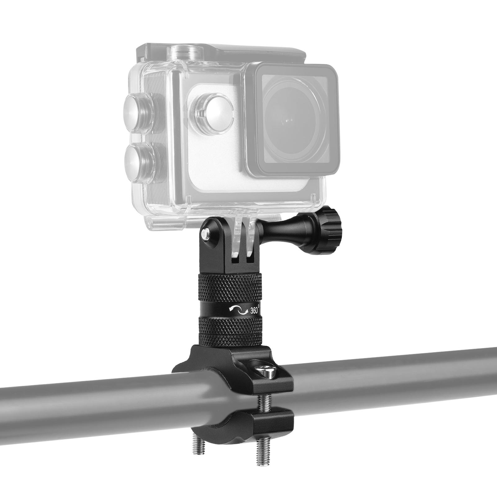 Giá đỡ Tay cầm Hợp kim nhôm 360 độ gắn camera quay được Thay thế cho Gopro