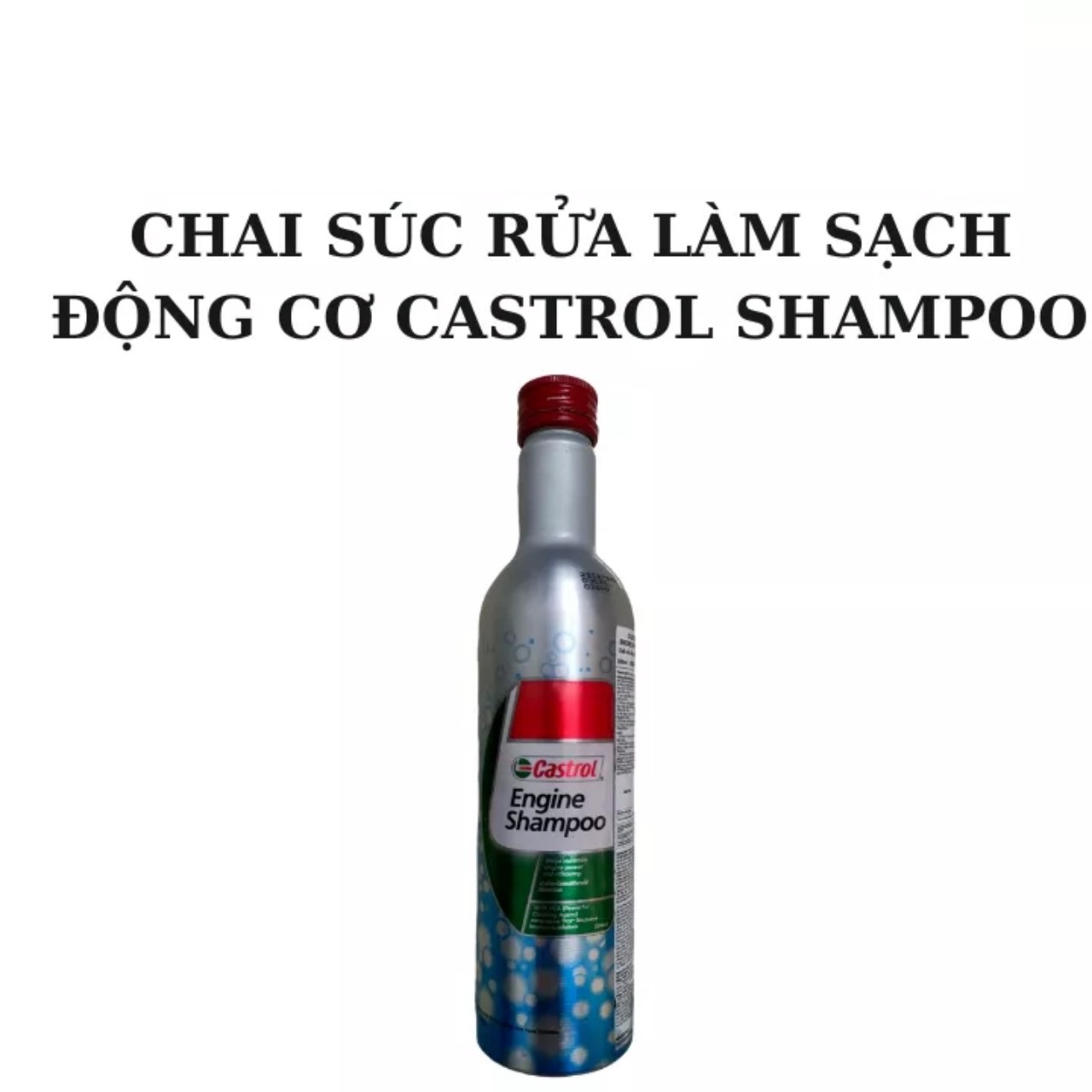 Dung dịch súc động cơ ô tô xe máy CASTROL ENGINE làm sạch cặn bẩn cao câp mẫu mới