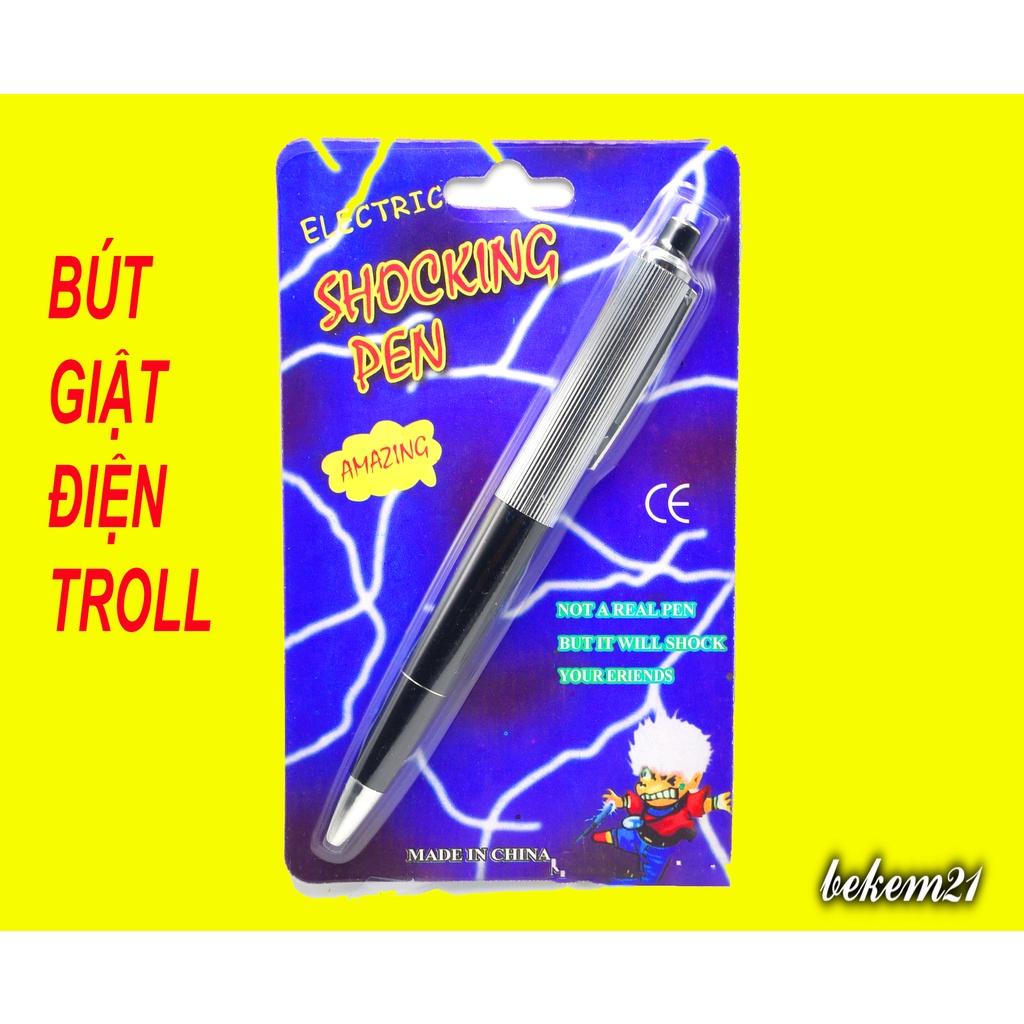 Đèn Laze Giật Điện Bút Giật Điện Kẹo Cao Su Giật Điện Đồ Chơi Troll Chơi Khăm Bạn Bè Vui Nhộn