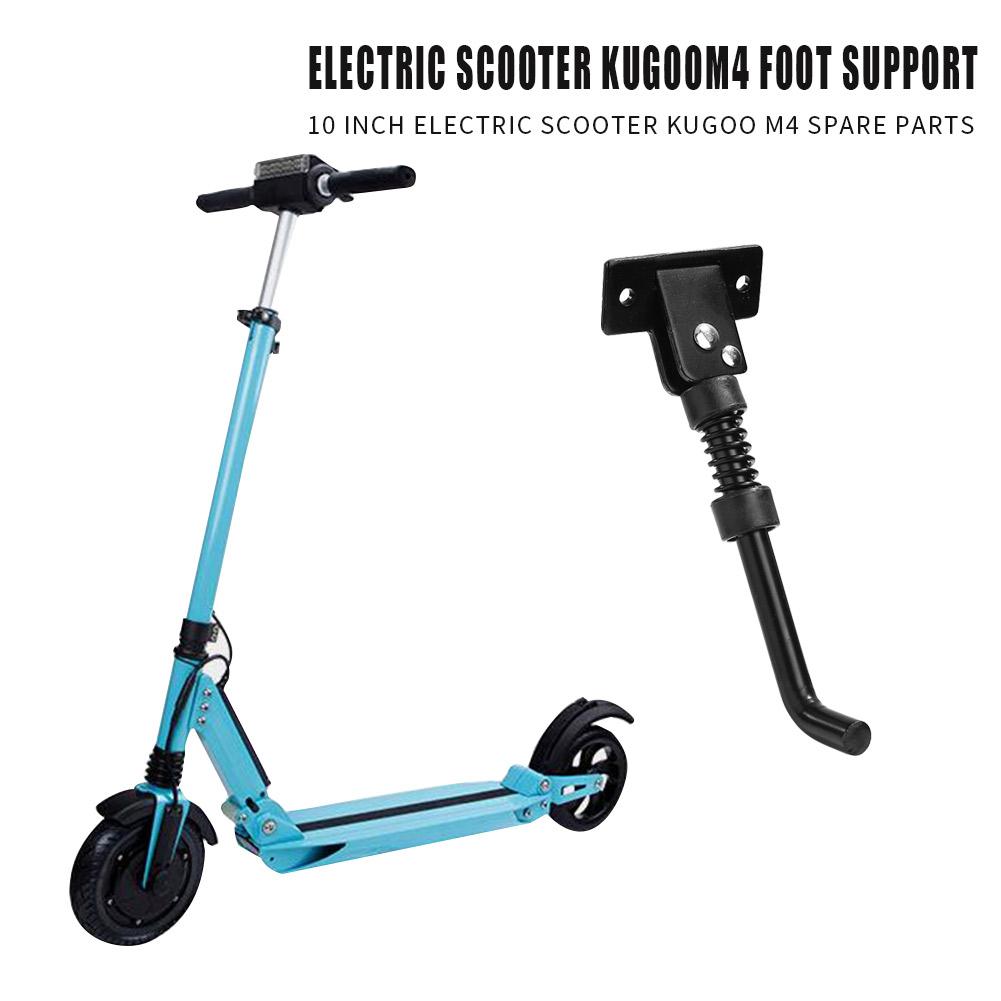 Hỗ trợ đỗ xe bằng điện 10 inch Stand Stand E-Cuper Iron Kickstand cho Kugoo M4 Kick Scooter Phụ kiện Skatorboard Bộ phận Color: Bicycle Foot Brace