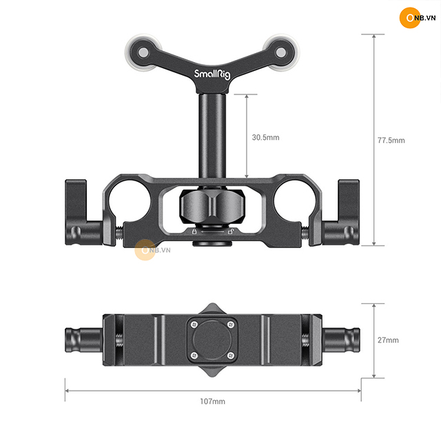 SmallRig universal 15mm LWS rod mount lens support 2727