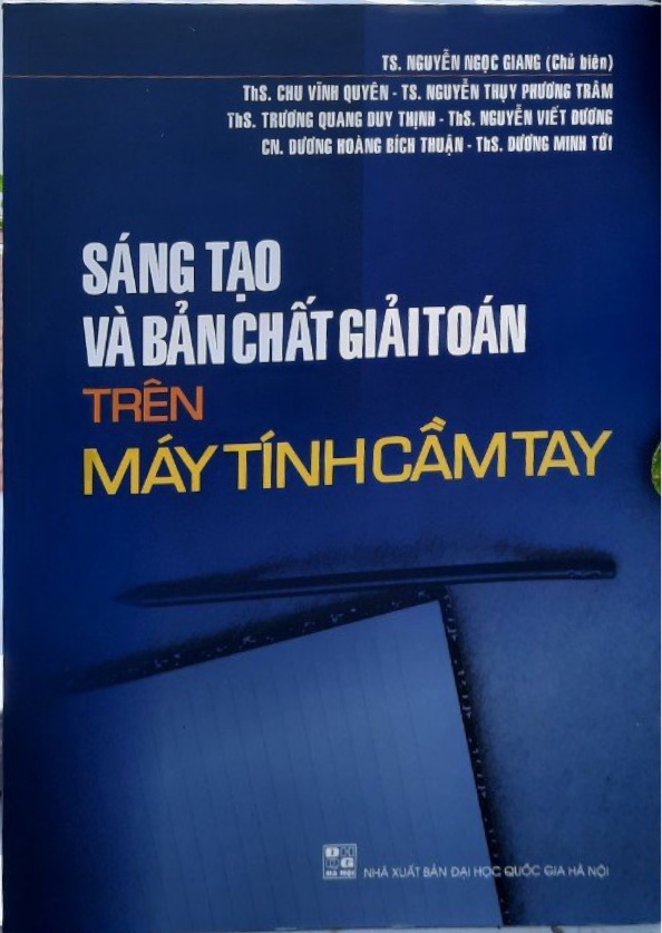 SANG TẠO VÀ BẢN CHẤT GIẢI TOÁN TRÊN MÁY TÍNH CẦM TAY