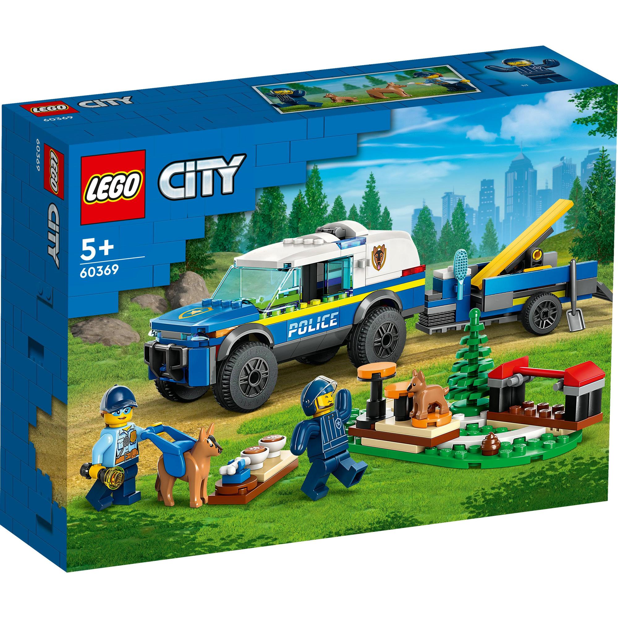 LEGO City 60369 Xe Huấn Luyện Cảnh Khuyển (197 Chi Tiết)