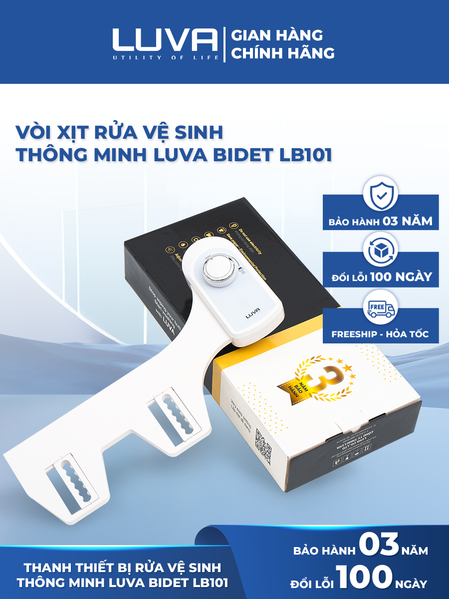 Thiết bị rửa vệ sinh thông minh LUVA - LB101