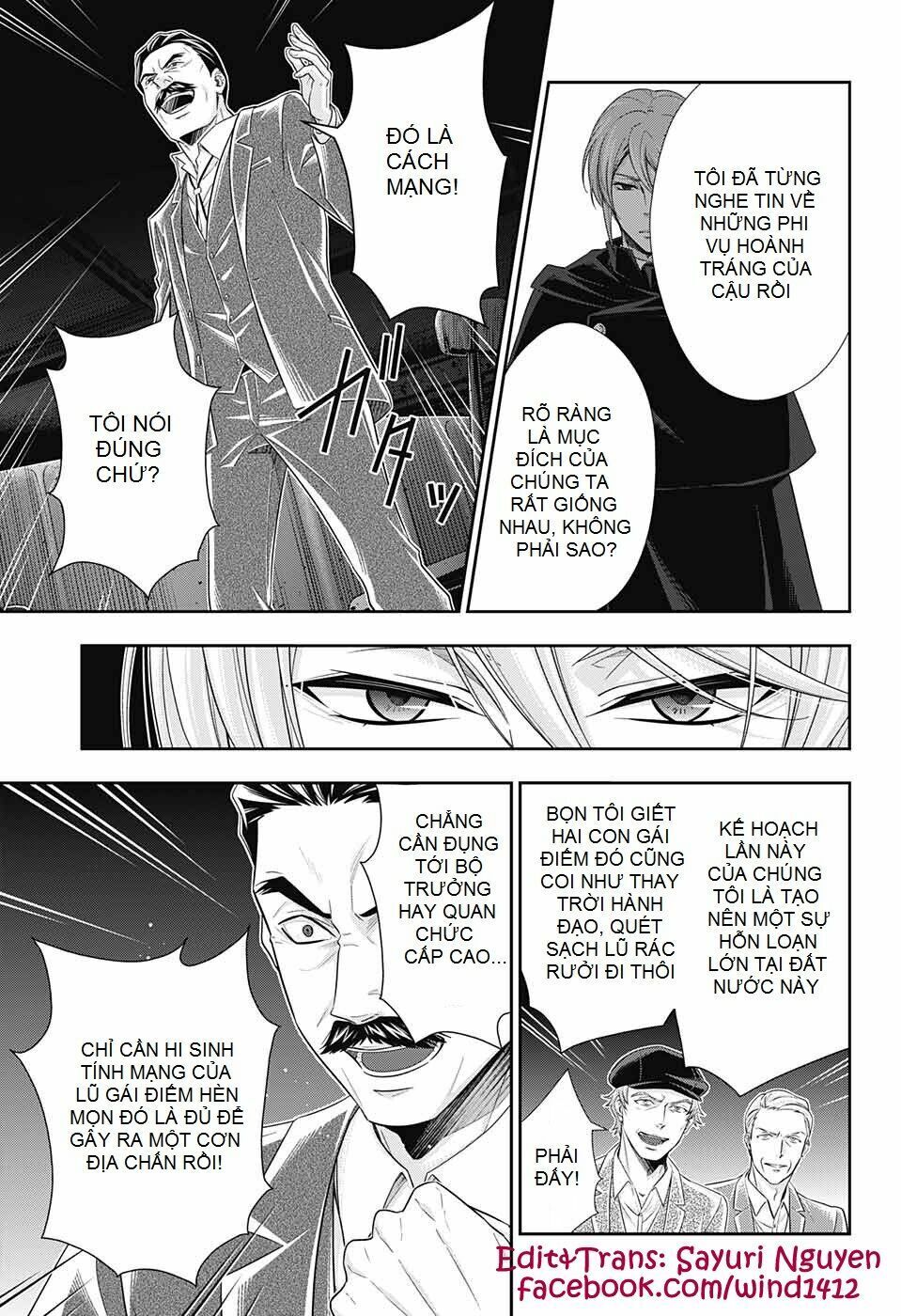 Yukoku No Moriarty Chapter 28 - Trang 6