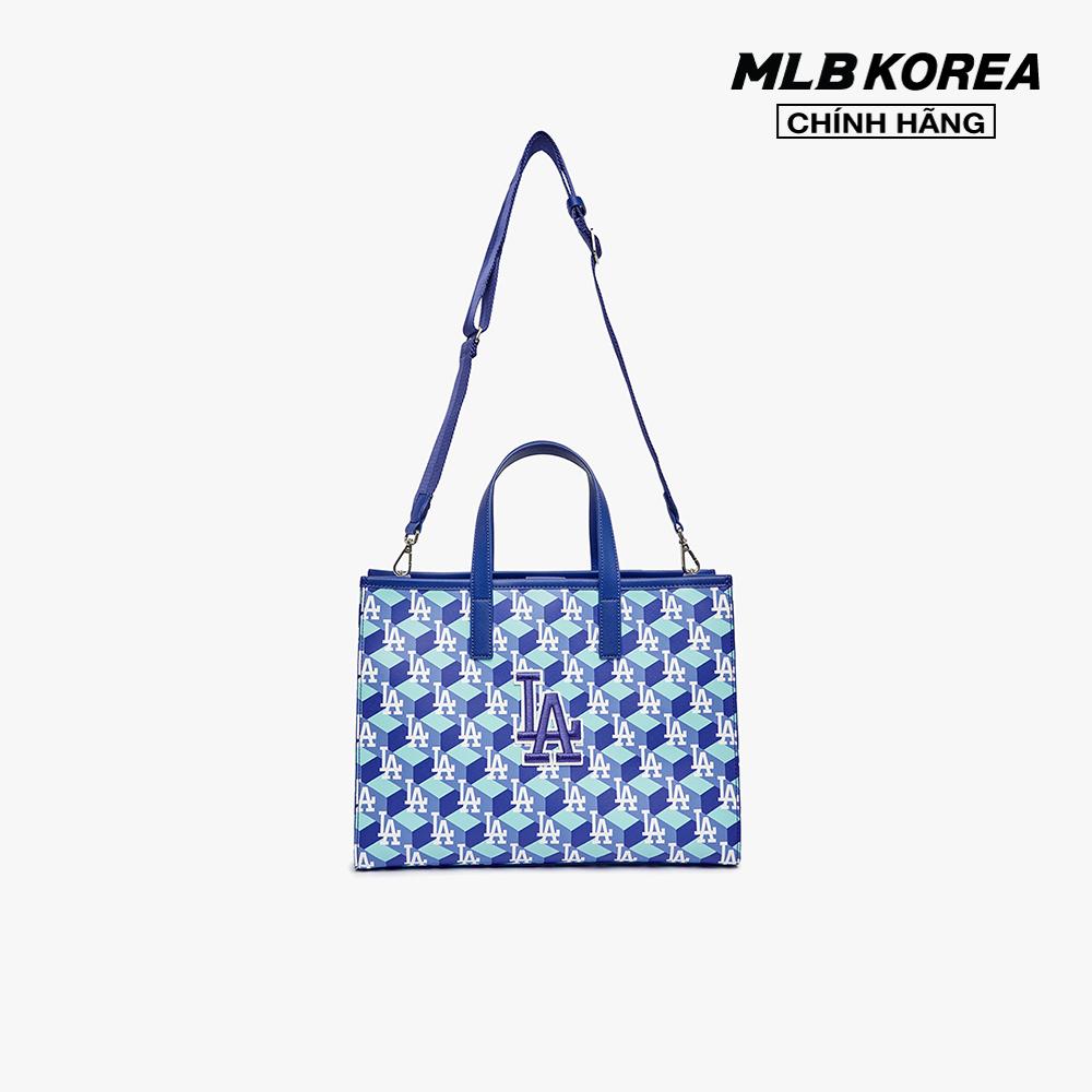 MLB - Túi xách chữ nhật Cube Monogram Medium 3AORM042N-07BLS