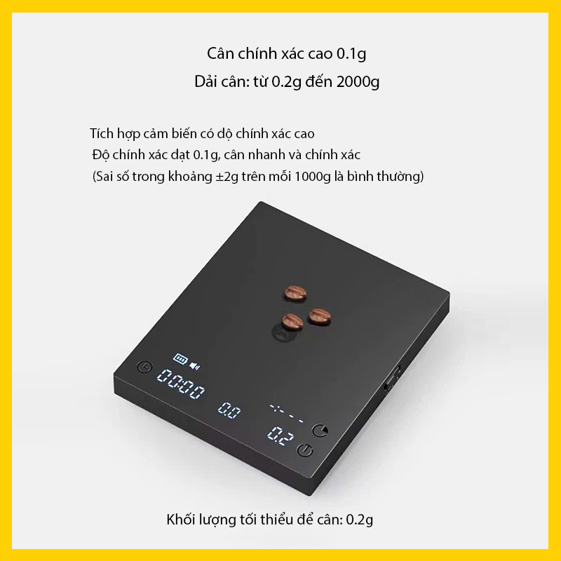 Cân Timemore Basic 3 | Timemore Black Mirror Basic 3