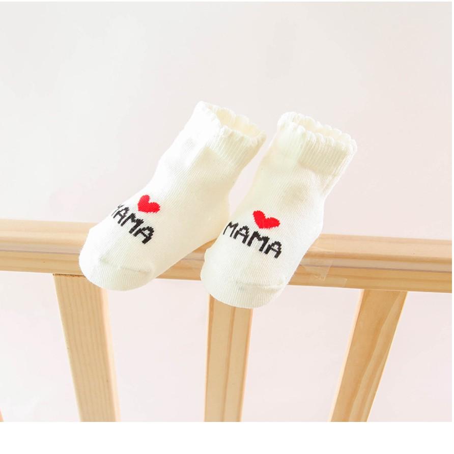 Set 2 đôi Tất sơ sinh I Love Papa&Mama