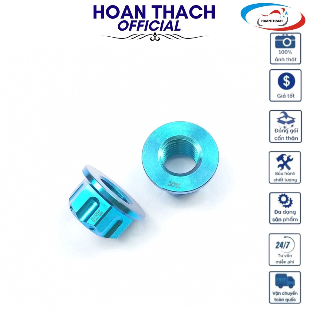 2 Ốc Tán Titan Gr5 10Li Xanh Lục Bảo dùng cho nhiều dòng xe SP000020