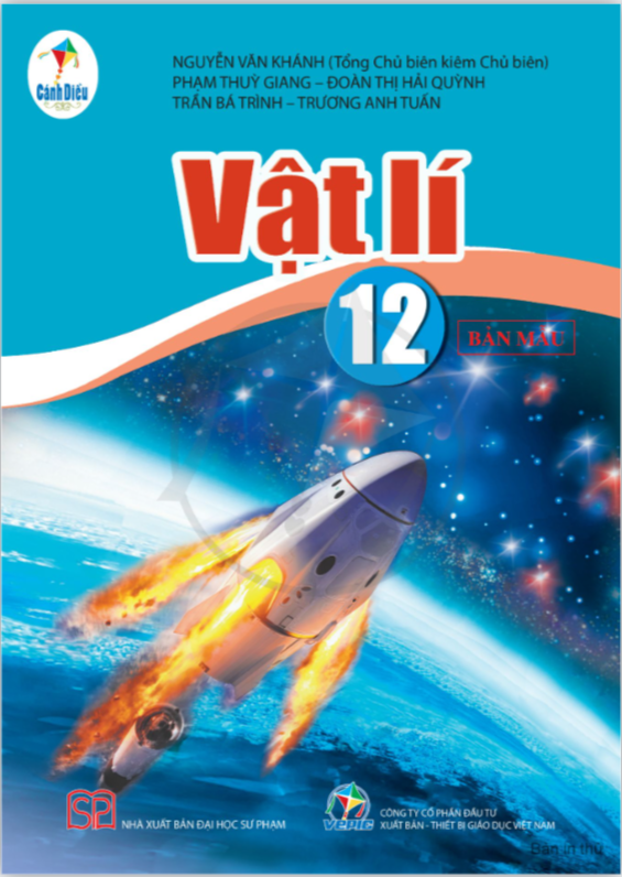 Sách giáo khoa Vật lí 12- Cánh Diều (Kèm Nilon bọc Sách)