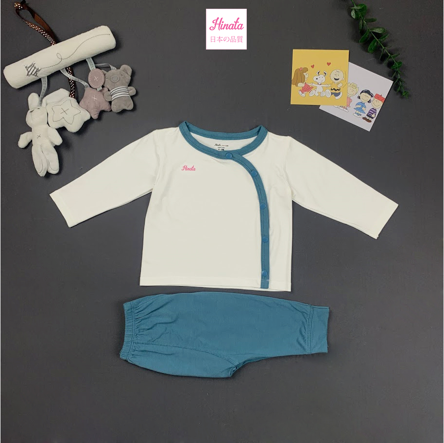 Set Smooth Long BF03 - 100% Organic Cotton - Đạt tiêu chuẩn Oeko-Tex Standard 100 - Thương hiệu Hinata Nhật Bản