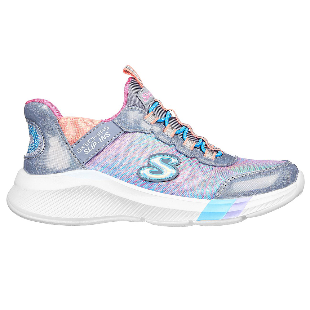 Skechers Bé Gái Giày Thể Thao Thường Ngày, Đi Học Slip-Ins Foamies Dreamy Lites - 303514L-GYMT