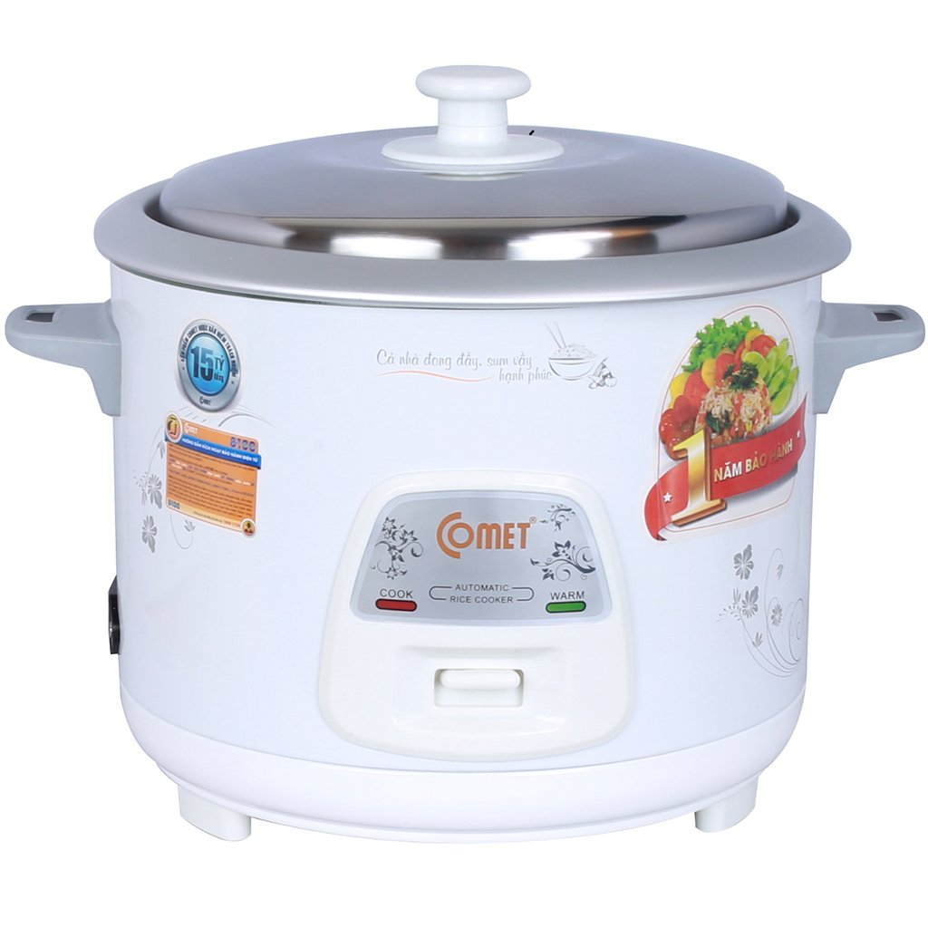 Nồi Cơm Điện Nắp Rời Comet CM8036 - Hàng Chính Hãng
