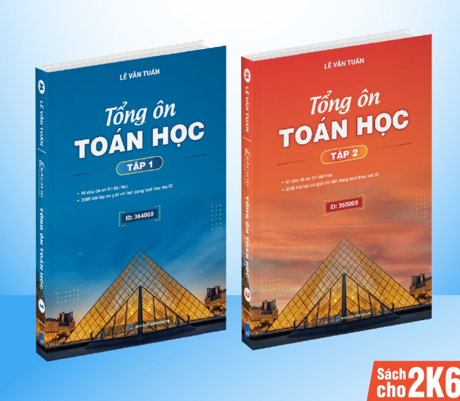 Sách ID tổng ôn toán học lớp 12 tự học luyện thi thpt quốc gia môn toán moonbook 2023.