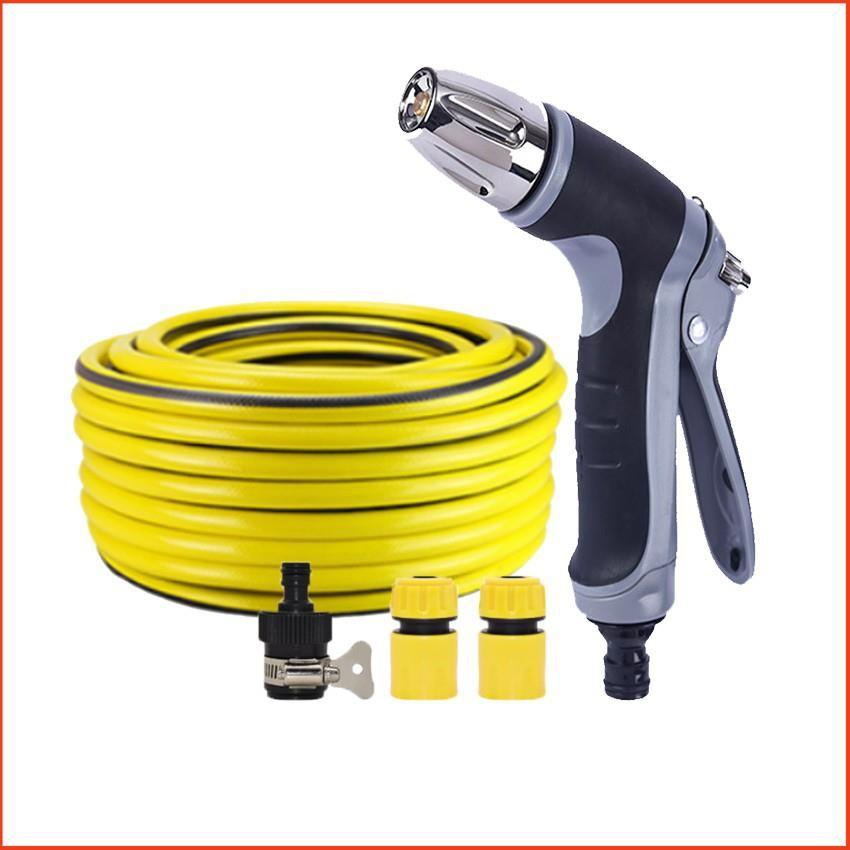 Bộ dây và vòi xịt rửa xe tưới cây tăng áp 7-10m 206817