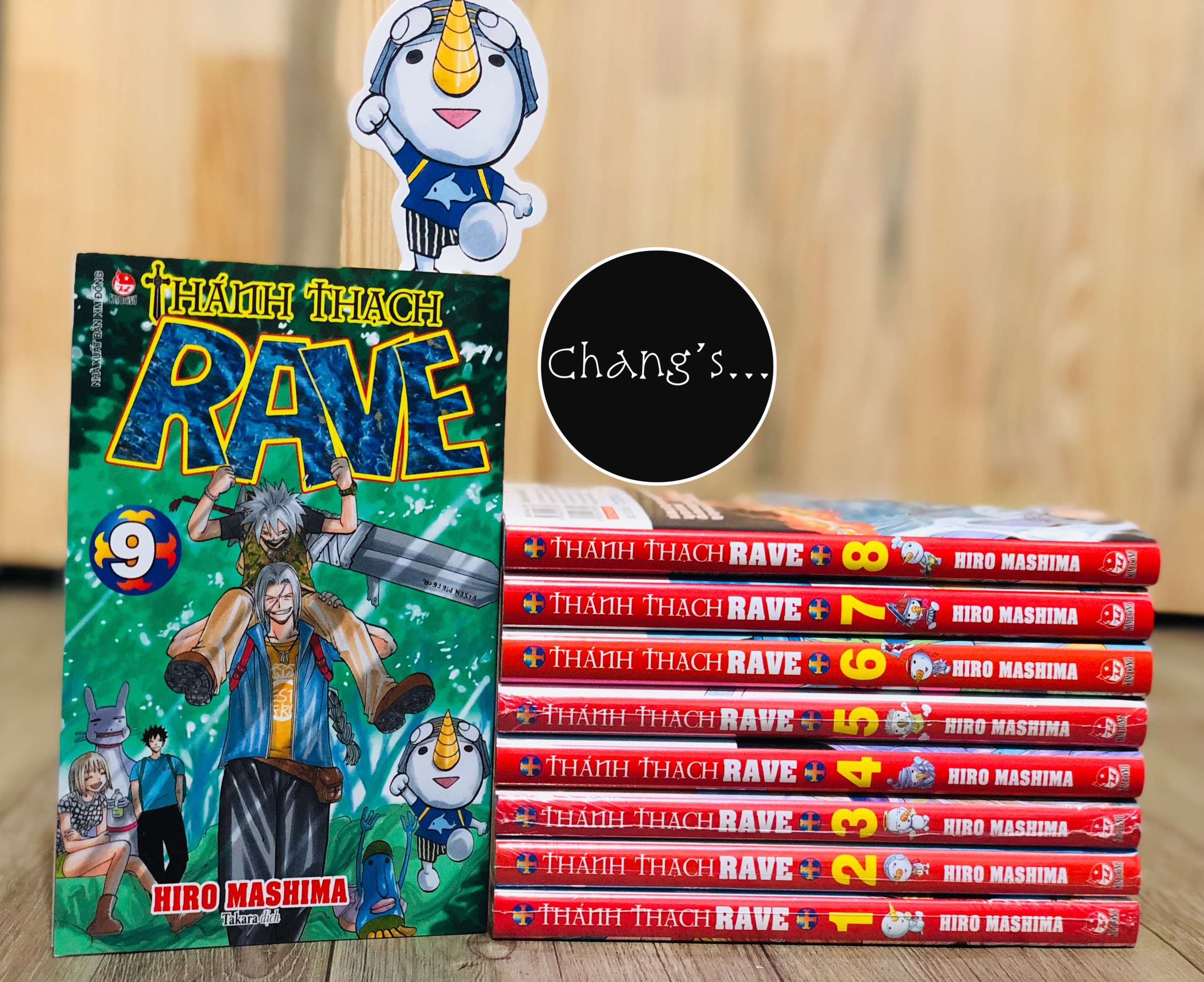 Thánh Thạch Rave Tập 1 2 3 4 5 6 7 8 9 - Mới 100% kèm Bookmark