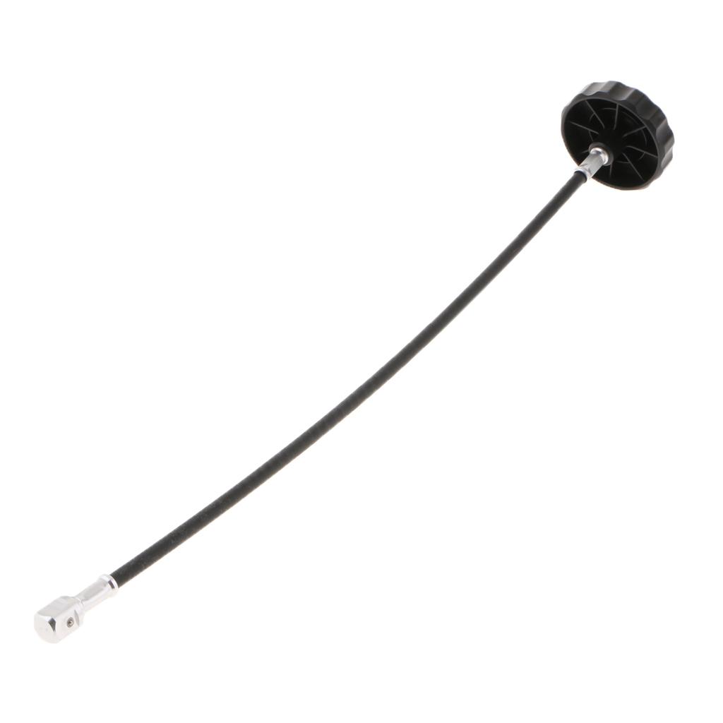 Professional Flexible 18 Inch Whip Crank, 12 X 12 Mm for DSLR Follow Focus