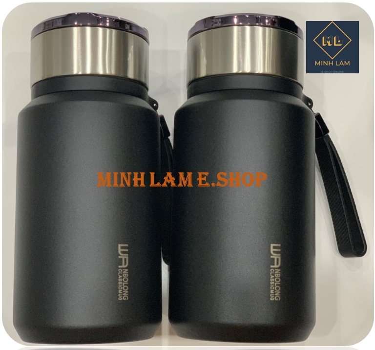 [ĐẸP XUẤT SẮC] Bình hãm nước trà, giữ nhiệt Inox 304 WL28 1000ML Vân Nhám cao cấp 'xịn sò, siêu Hot'