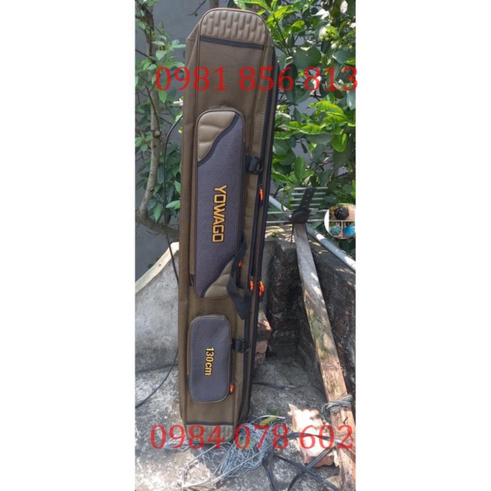 Xả hàng sale bao đựng cần 90cm,1m2,1m3,1m4,1m5 2 ngăn, 3 ngăn chống thấm cao cấp, túi đựng cần 2 ngăn, 3 ngăn - uy tín -