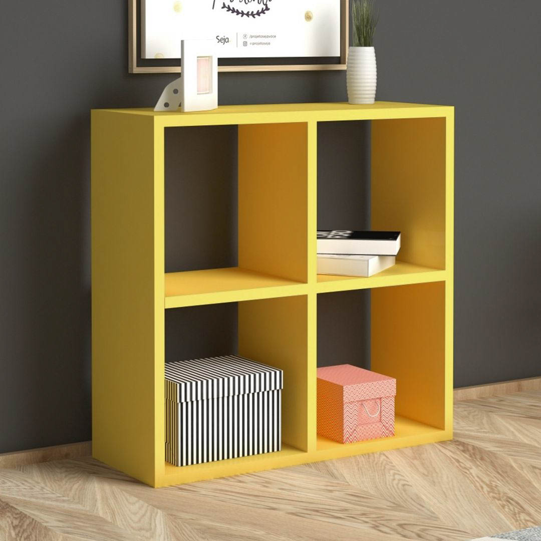 Kệ giá đỡ sách gỗ công nghiệp thiết kế đa năng SMLIFE Bedford