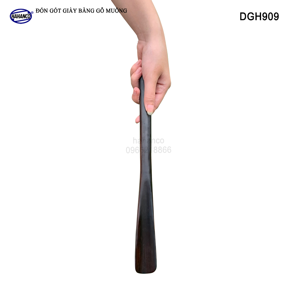 Đón gót giày dài 35cm gỗ Muồng nguyên khối sơn mài VIP - DGH909 - tiện dụng cho gia đình bạn