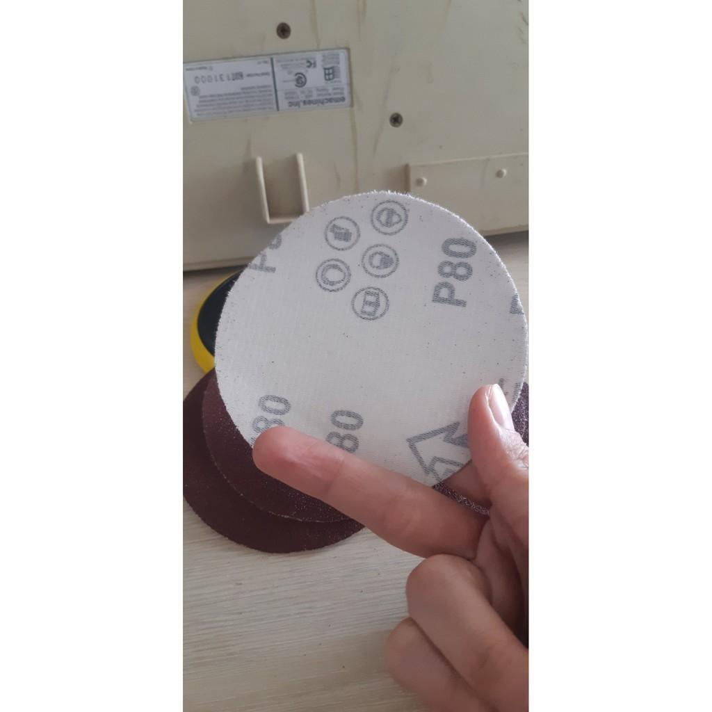 Đế Chà Nhám Tròn 100mm + 05 Nhám Tròn 100mm