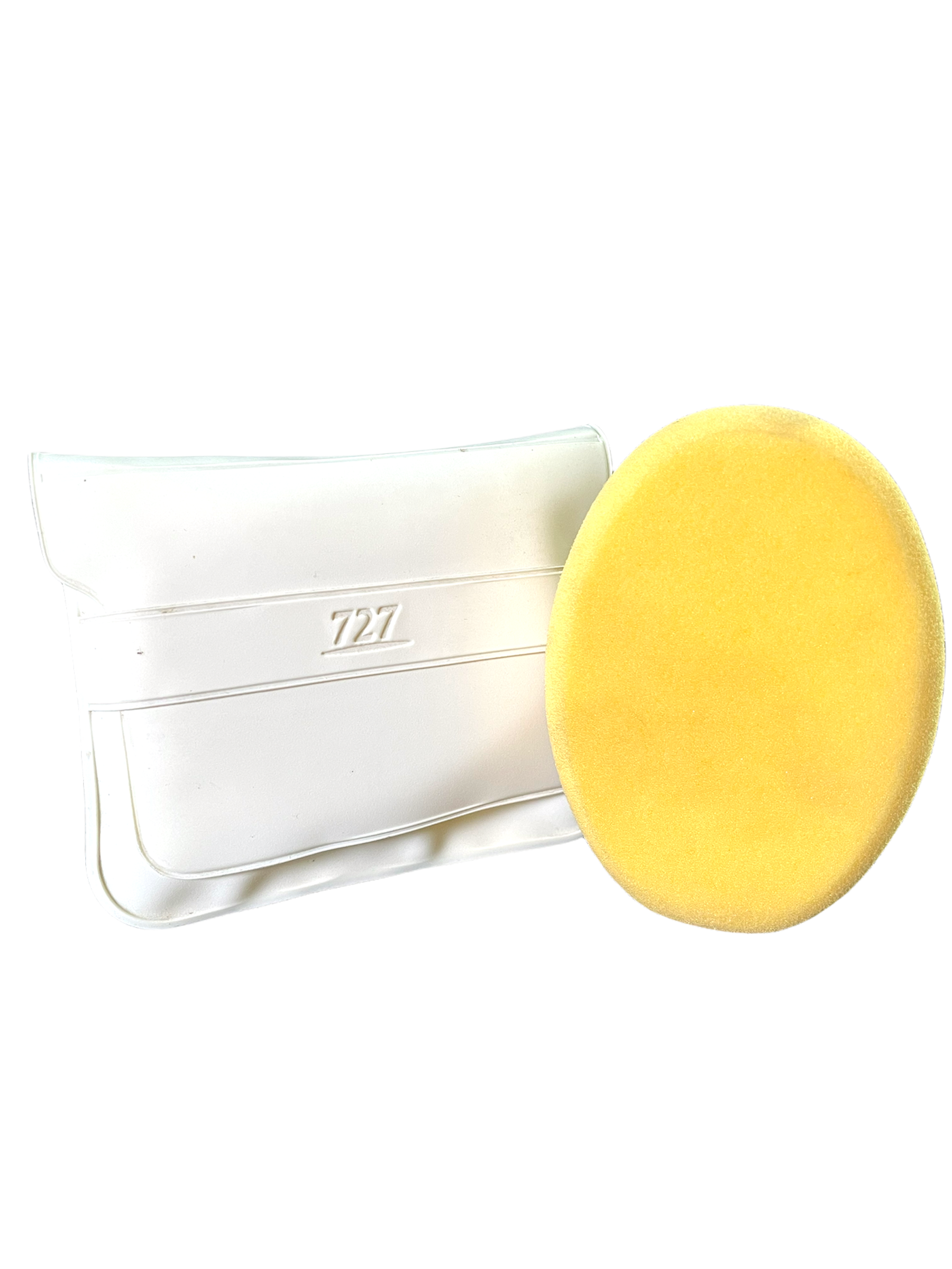 Bông phấn, mút phấn trang điểm tròn lớn dặm phấn đều màu tự nhiên Nhật 727 Make up Sponge New L