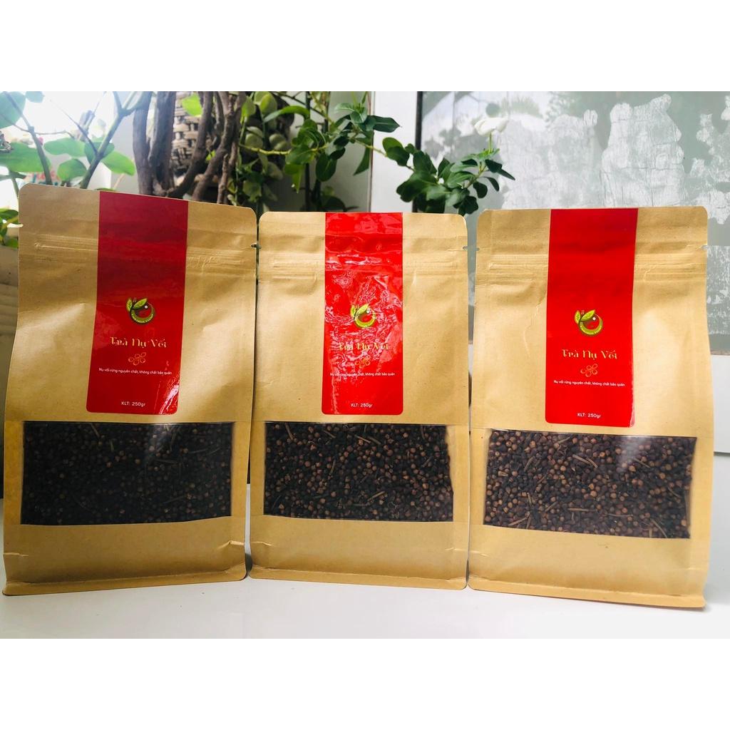 Trà nụ vối Quế Rừng Xanh túi 250g từ 100% nụ vối nguyên chất, giúp thanh nhiệt, thanh lọc cơ thể