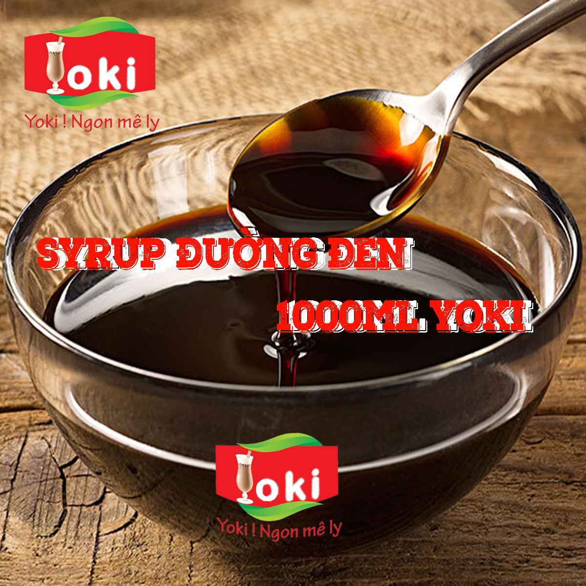 Syrup đường đen Yoki 1000ml